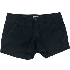 Buckle BKE Women Black Shorts 24 Cotton Solid